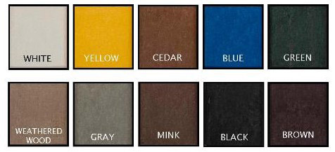 Recycled Plastic Lumber Colors Recycled Plastic Lumber Colors