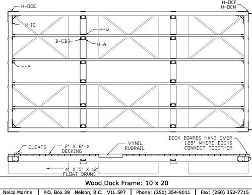 Wood Floating Dock Plans