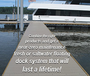 Xccent Metal Decking Dock Surface